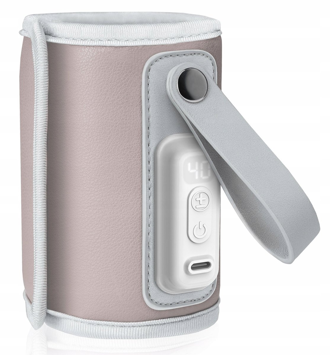 PODGRZEWACZ DO BUTELEK DZIECIĘCYCH THERMUP Z PASKIEM I KLIPSEM TEMPERATURY