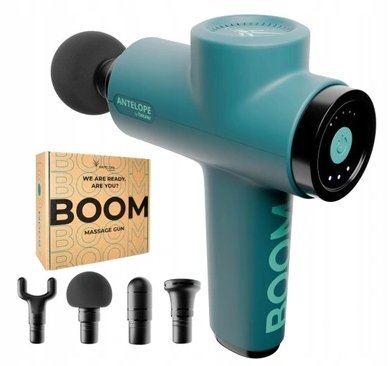 ANTELOPE AMG 98 BOOM PISTOLET DO MASAŻU MOCNY MASAŻER MASSAGE GUN DO CIAŁA