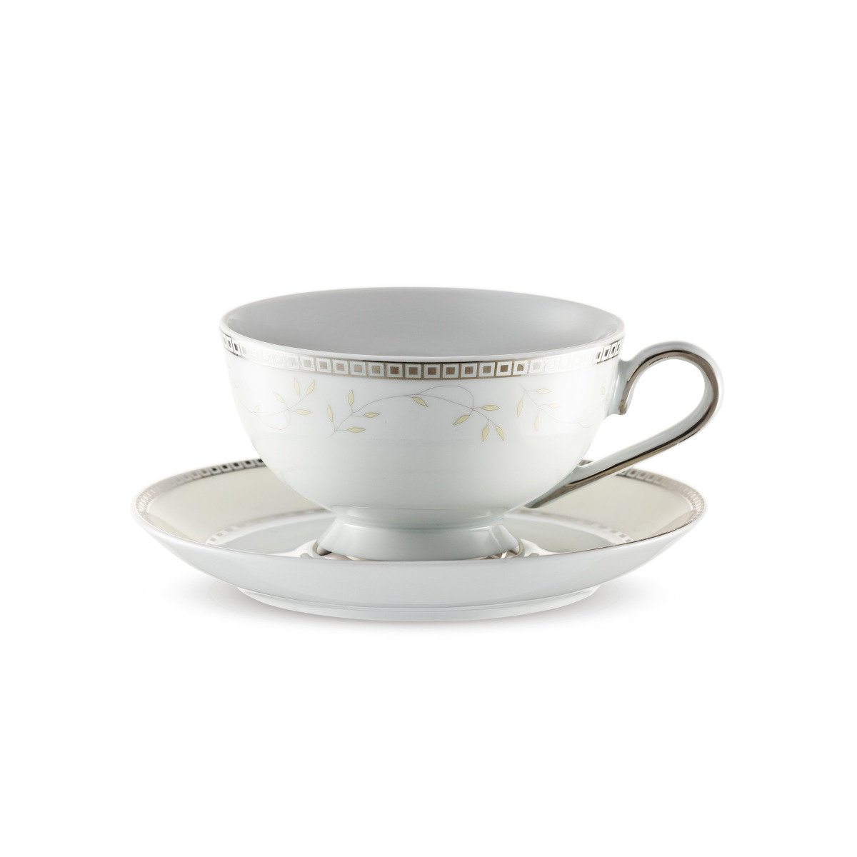 Filiżanka 220 ml ze spodkiem Astra Marzenie Platynowe B601