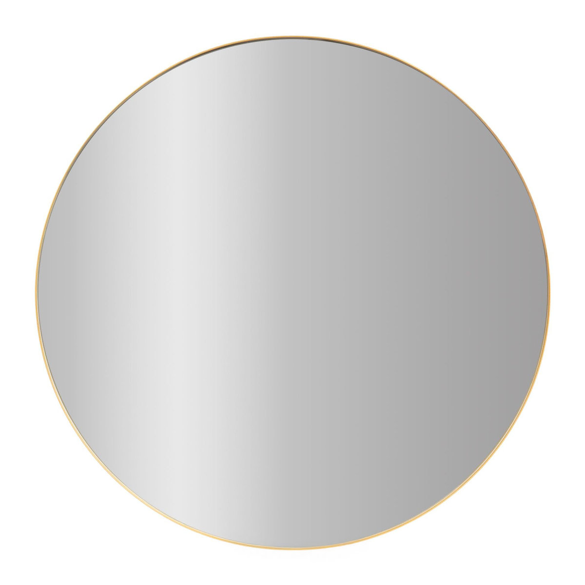 Lustro okrągłe NOOR, metalowa rama, Ø 80 cm