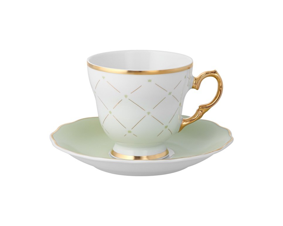 Filiżanka 170 ml ze spodkiem Alaska Circus Green G912