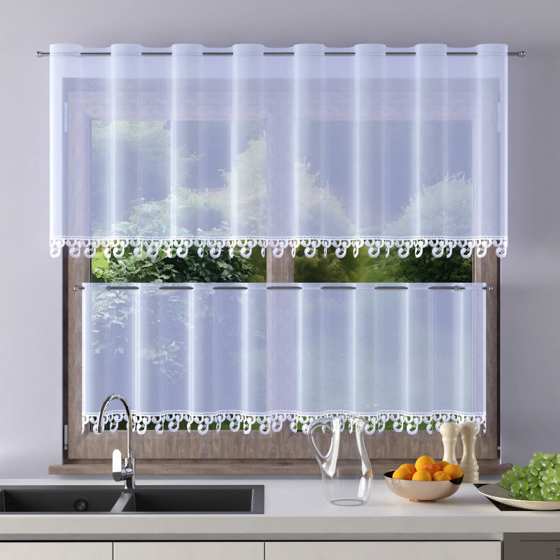 Zazdrostka woalowa z gipiurą wys. 120 cm