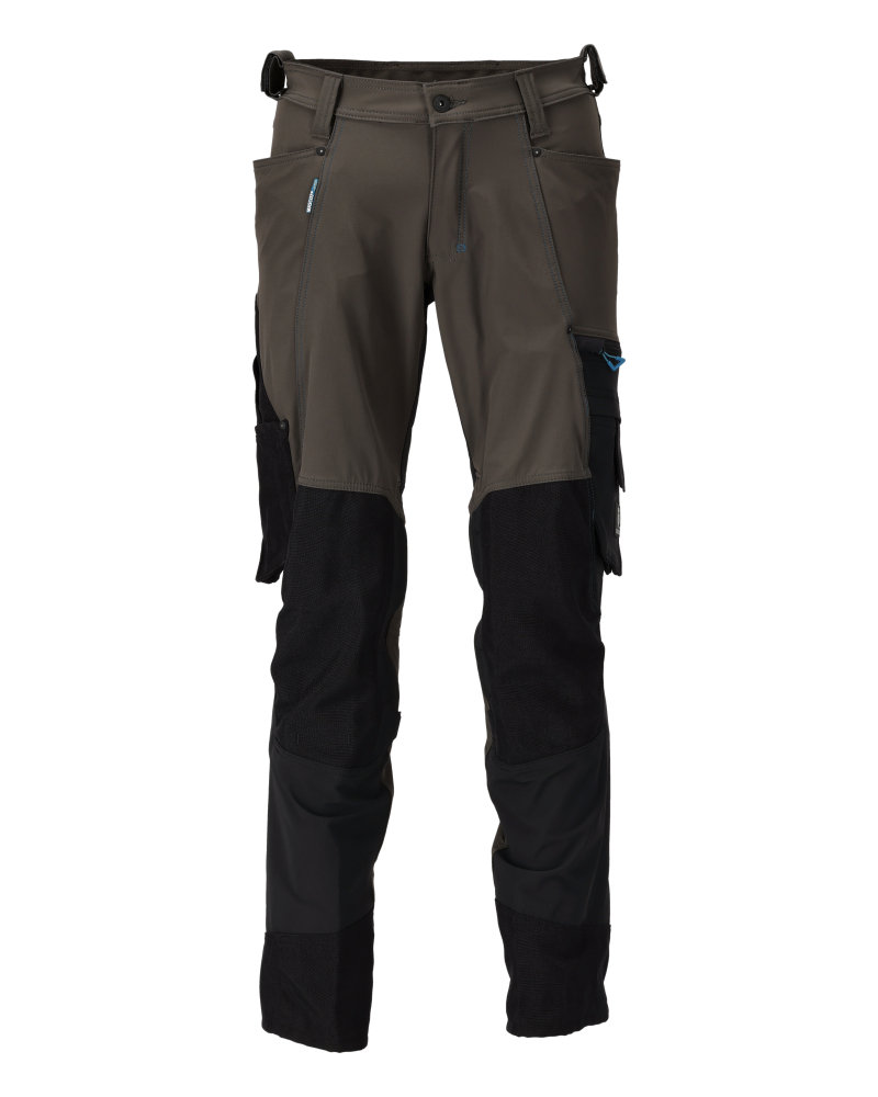 Spodnie z kieszeniami na kolanach ADVANCED CORDURA MASCOT [23179-311] W33.5L35