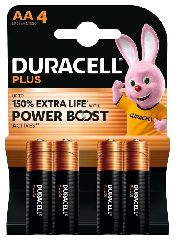 Duracell Plus Jednorazowa bateria AA Alkaliczny