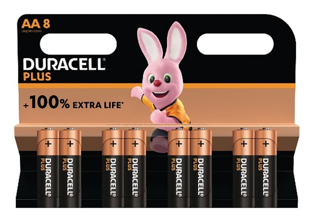Duracell Plus Jednorazowa bateria AA Alkaliczny
