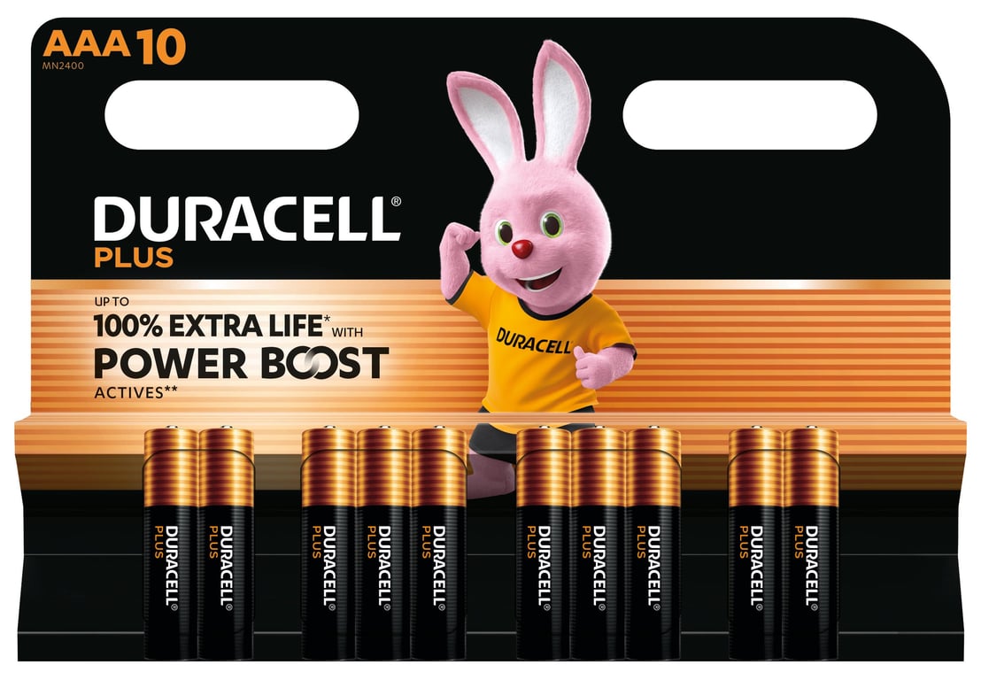 Duracell Plus Jednorazowa bateria AAA Alkaliczny