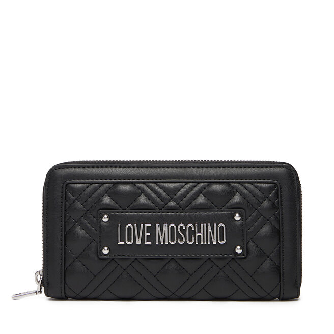 Duży Portfel Damski LOVE MOSCHINO JC5600PP1NLA000B Czarny