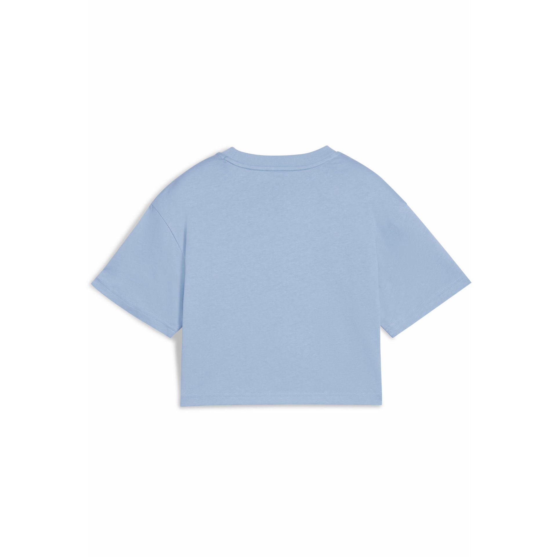 Młodzieżowa krótka koszulka Essentials 2 Colour z logo PUMA No. 1 PUMA