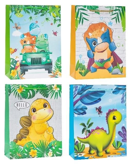 Torebka dziecięce Pop-Up 3d 31x40x12cm mix Rozette - artykuł papierniczy