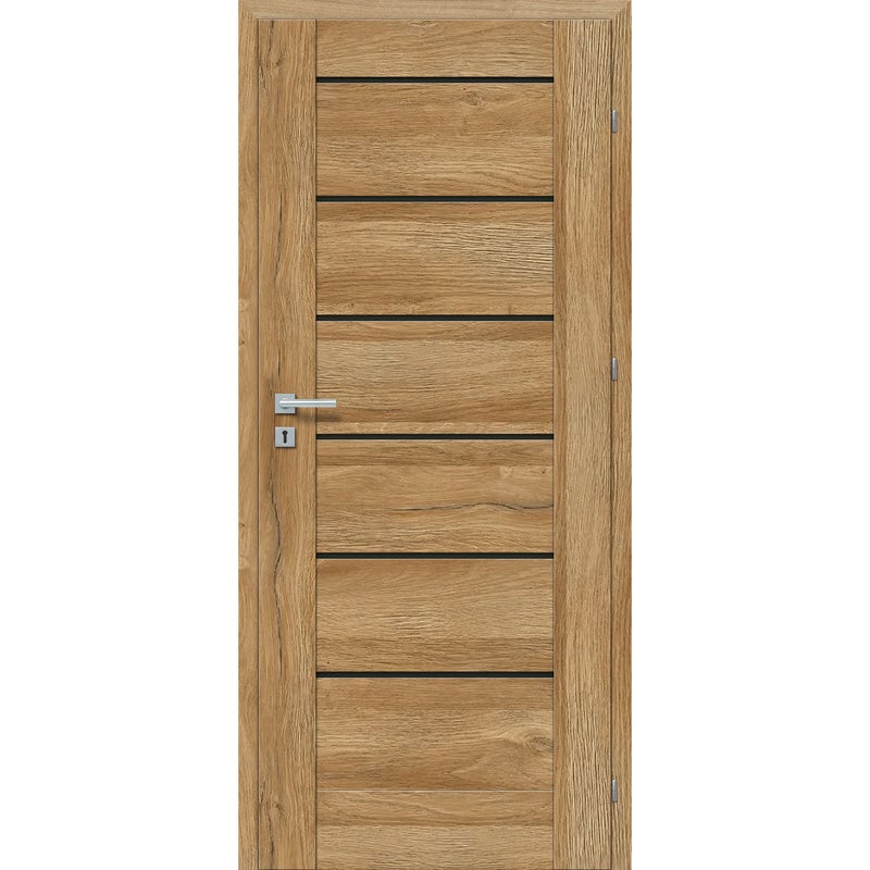 Drzwi wewnętrzne pokojowe Tabas 2 Dąb Grenada 90 prawe