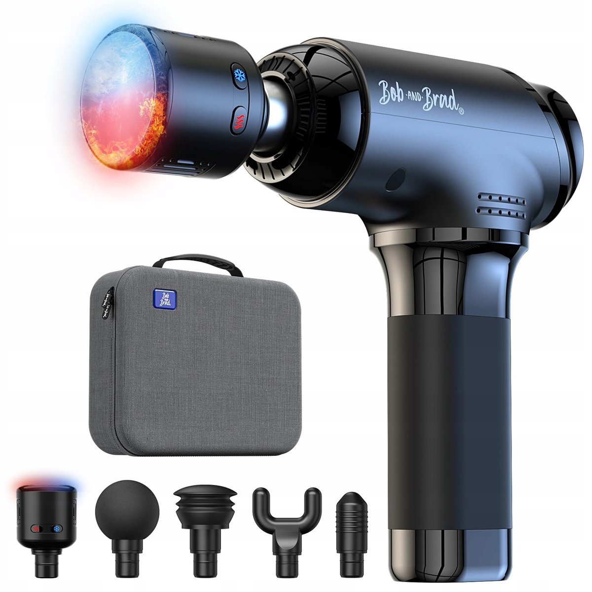 Pistolet Do Masażu Z Funkcją Ciepła i Zimna 4000mAh Używany