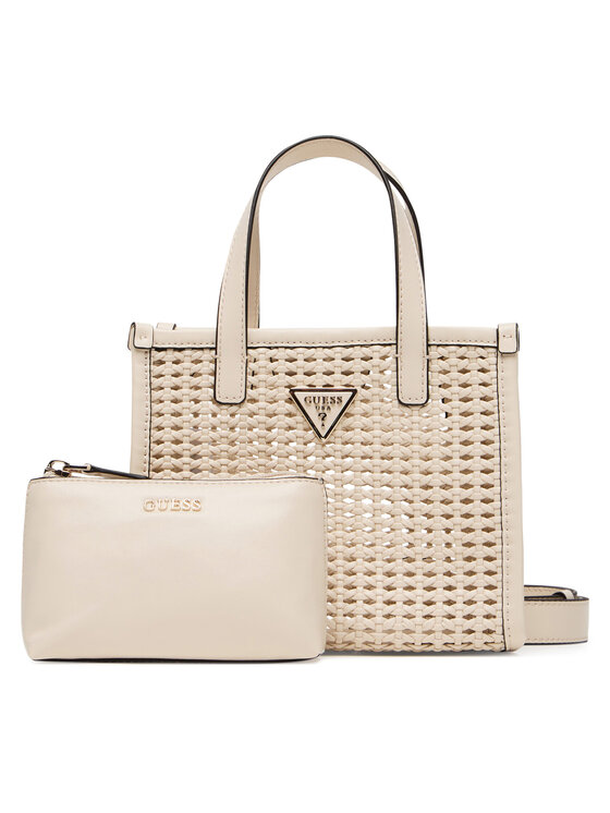 Guess Torebka Brigitta Mini HWWZ72 06770 Écru