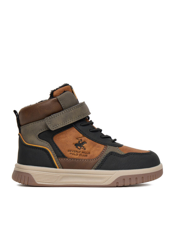 Beverly Hills Polo Club Trzewiki EO-BHPC-333-100 Brązowy