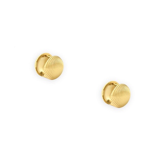 Kolczyki pozłacane guziczki