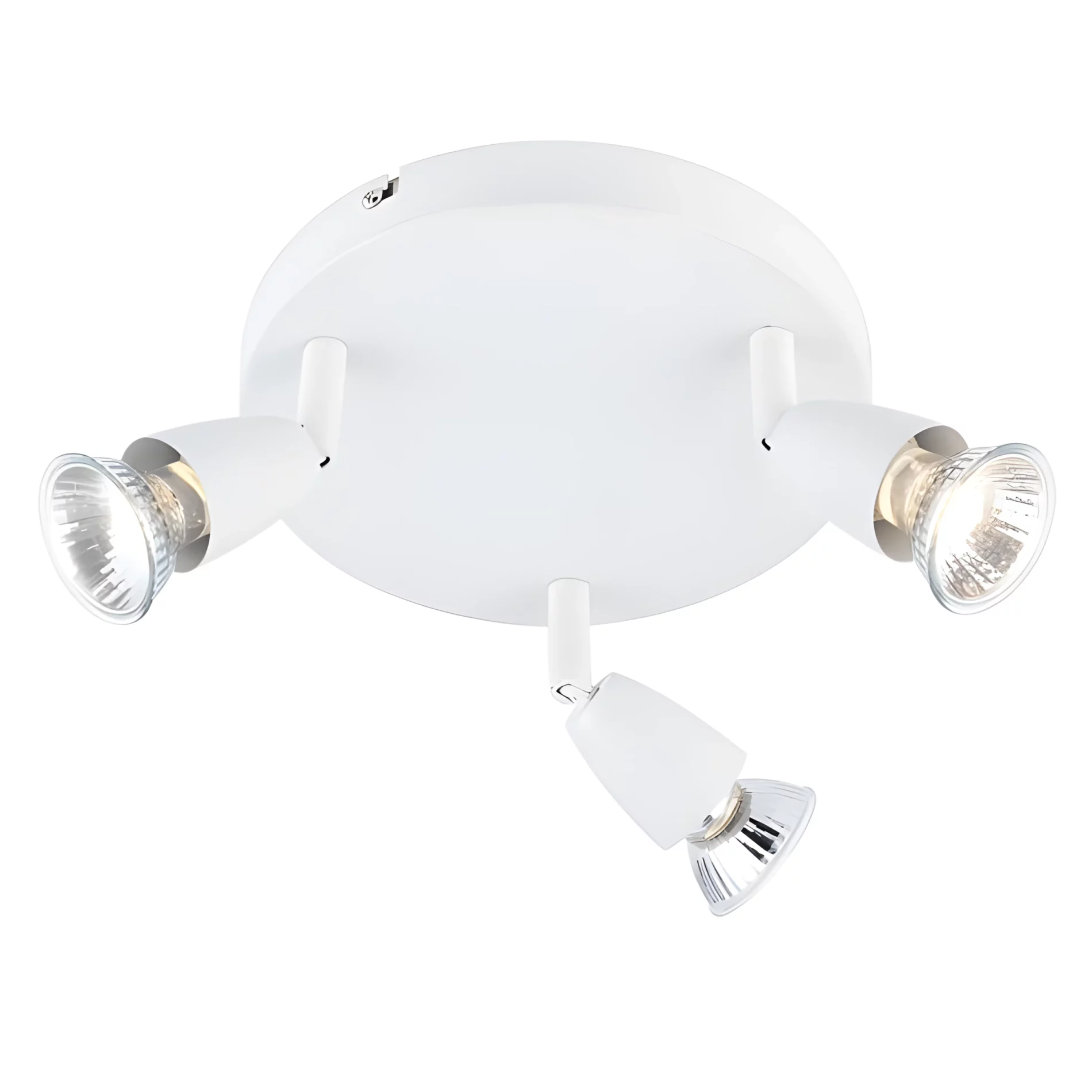 Lampa sufitowa Amalfi z białymi reflektorami