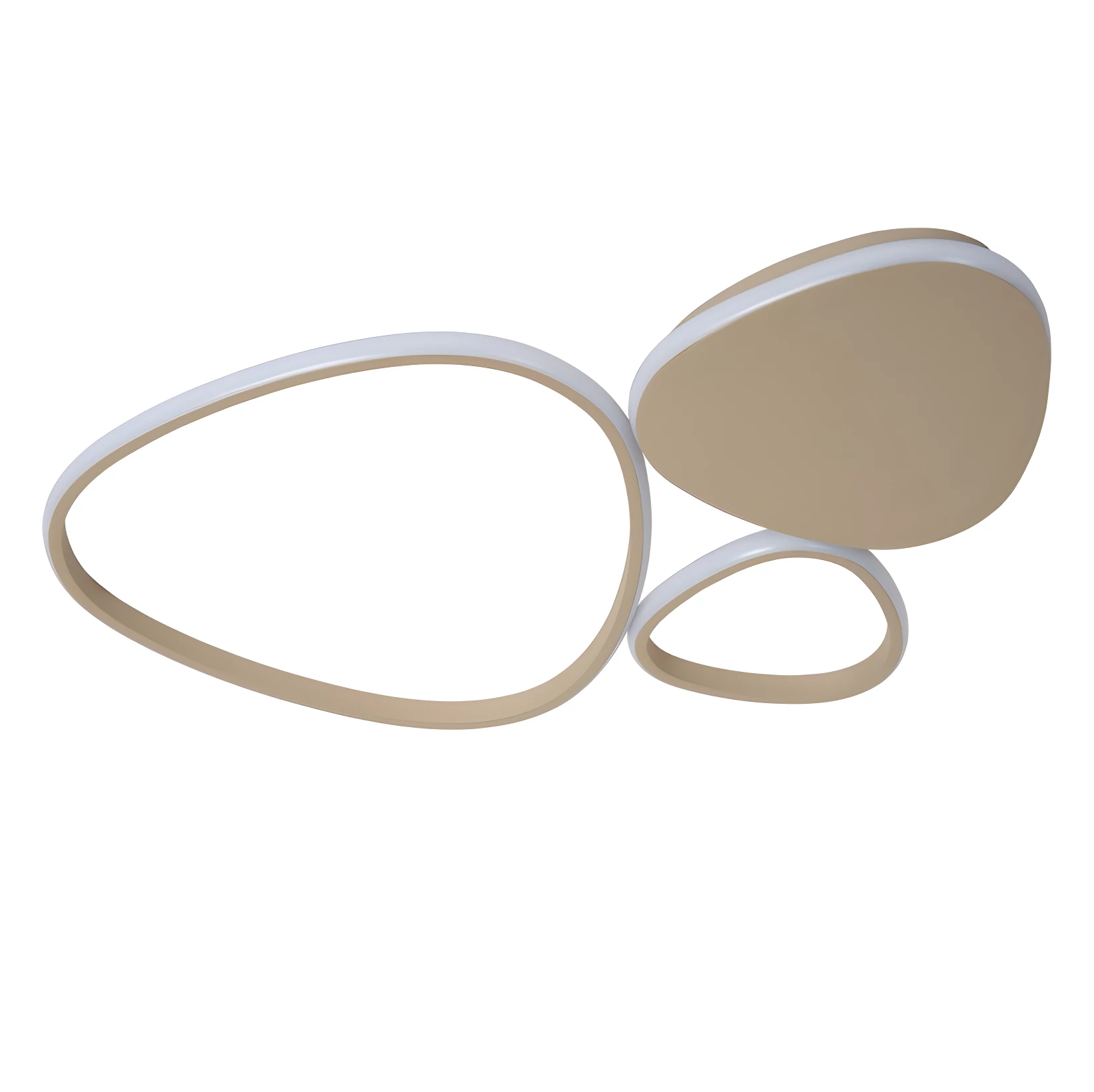 Lampa sufitowa LED Samling 30W w kolorze beżowym