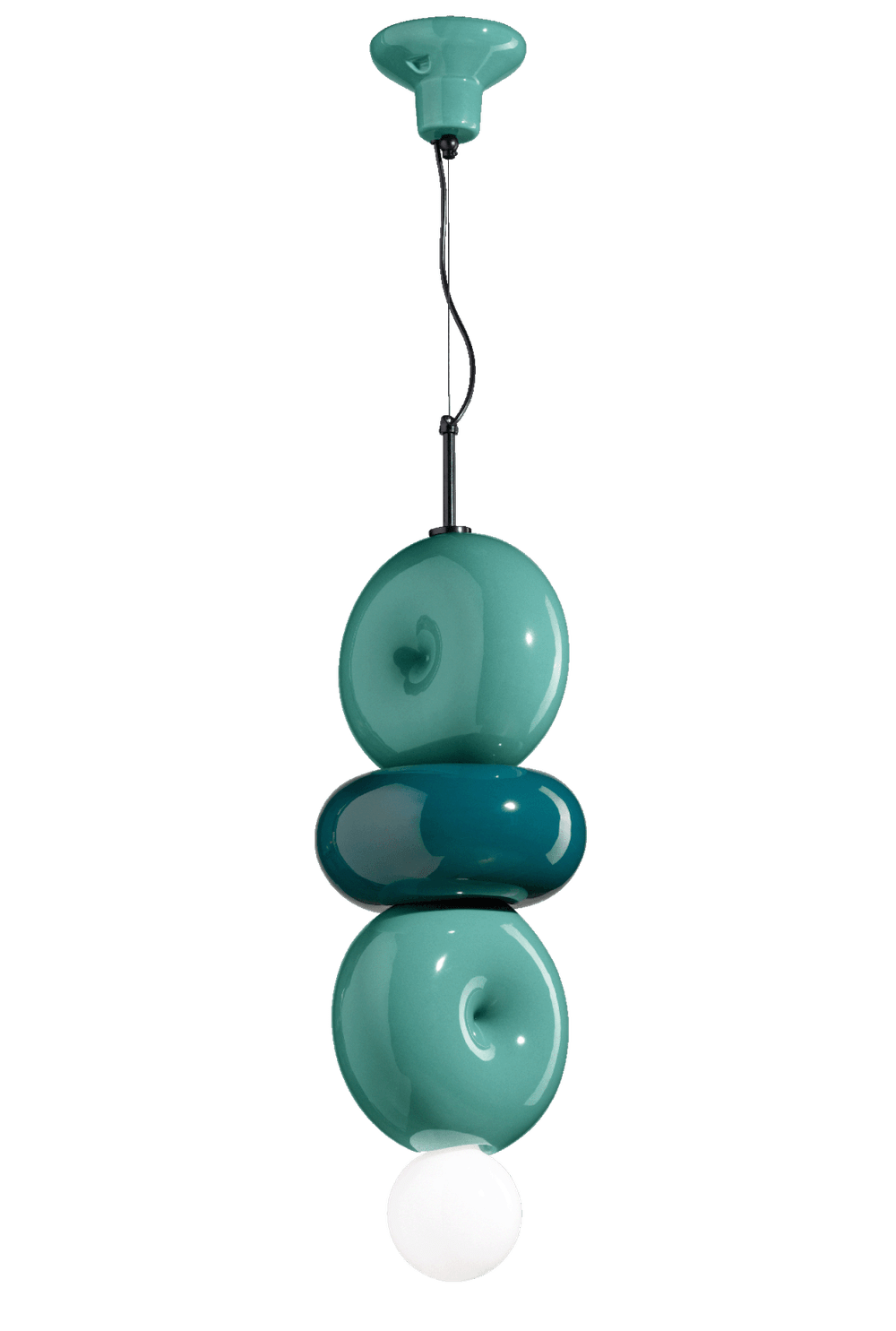 Wisząca lampa Bumbum C2762 w kolorowej, ceramicznej odsłonie