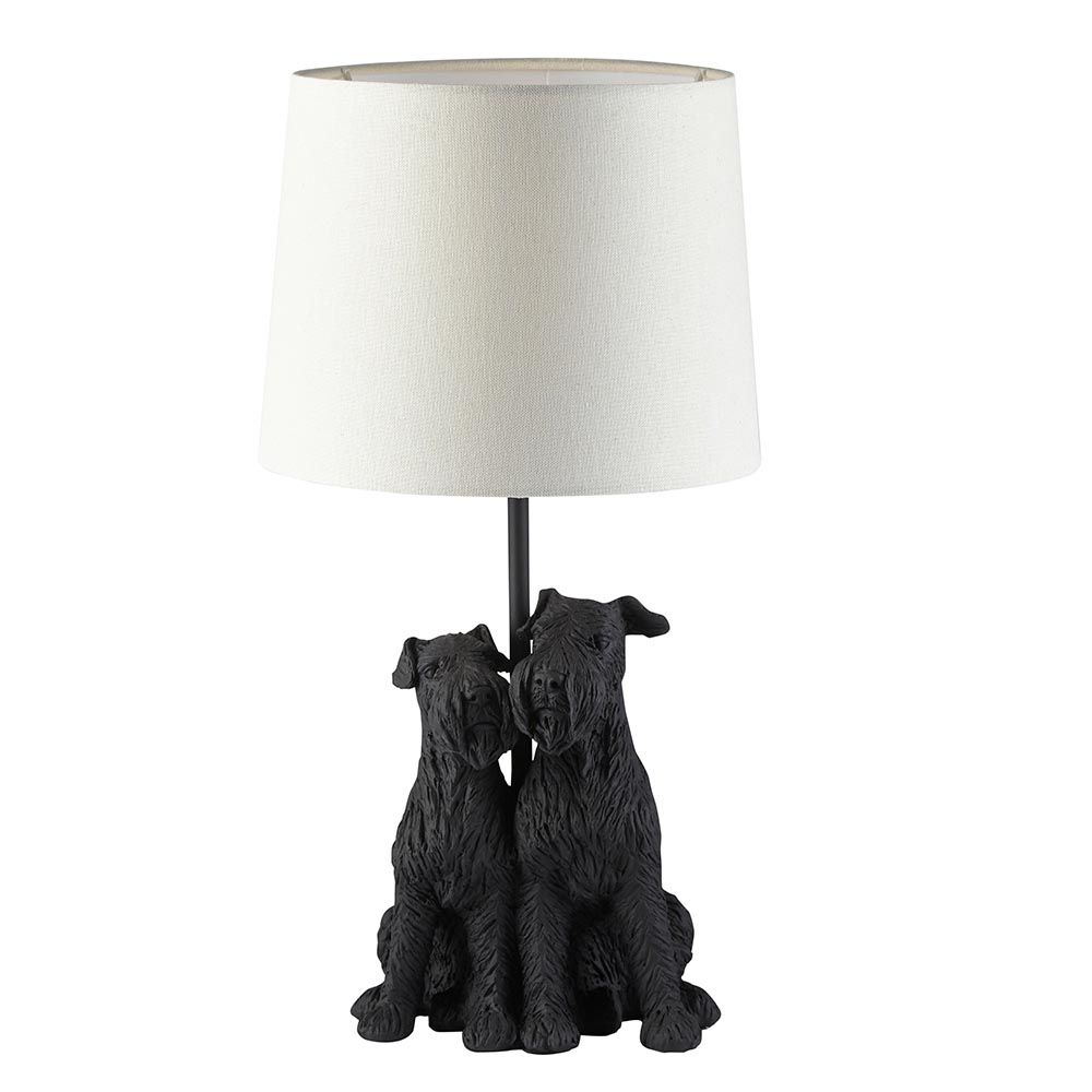 Westie - urocza lampa stołowa dla wielbicieli psów