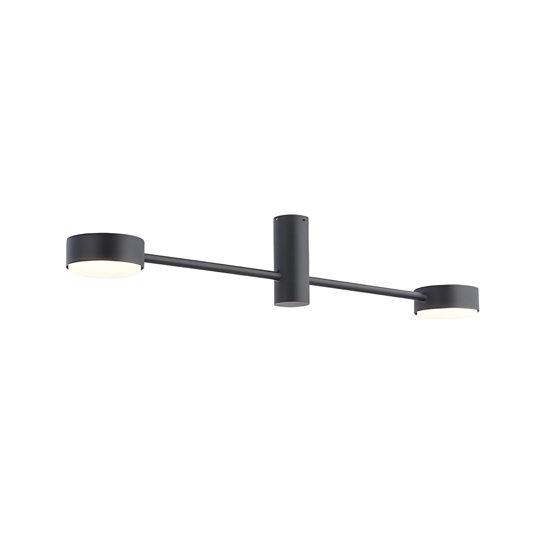 Nowoczesna czarna lampa sufitowa Orbit II
