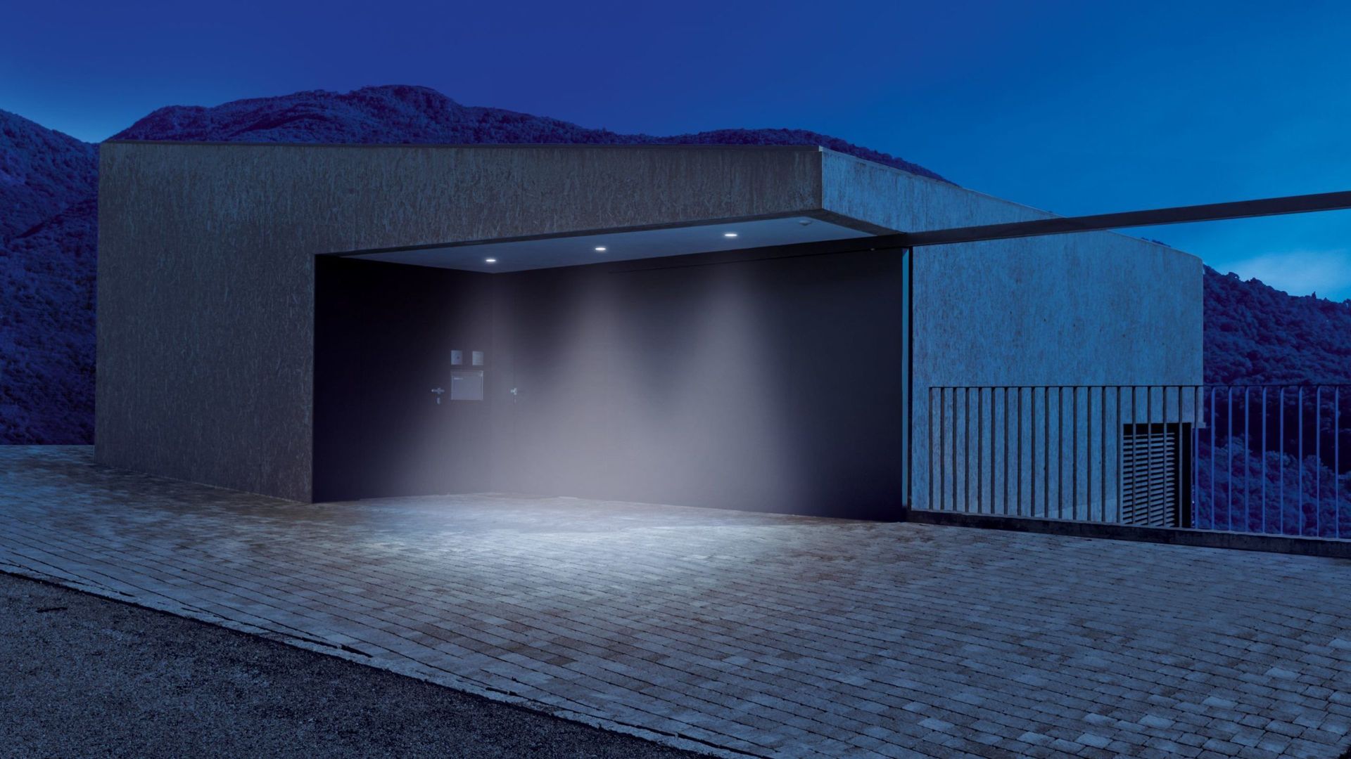 Czujnik ruchu - IS 360-1 DE - srebrny, 360°