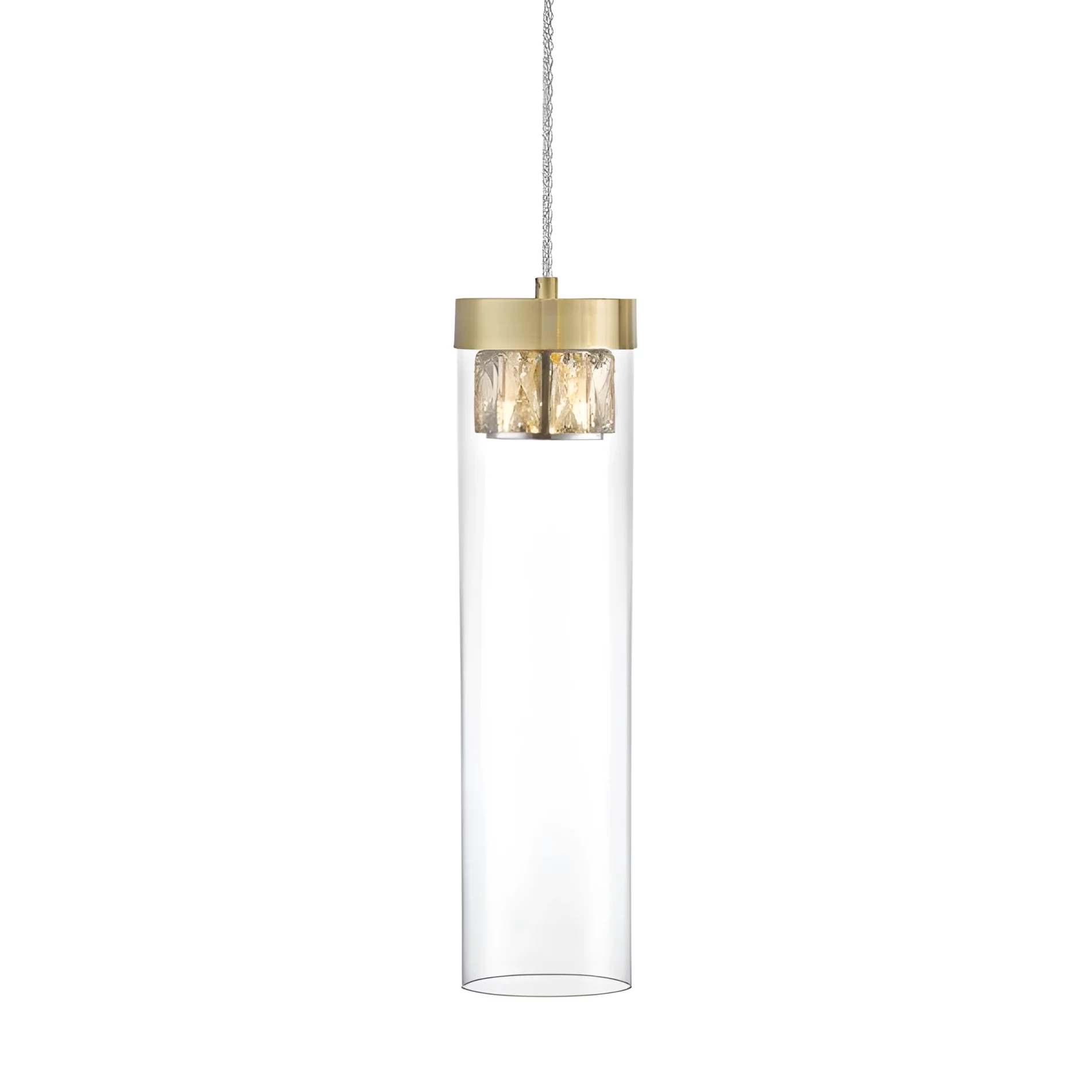 Lampa wisząca Gem do stylowej sypialni