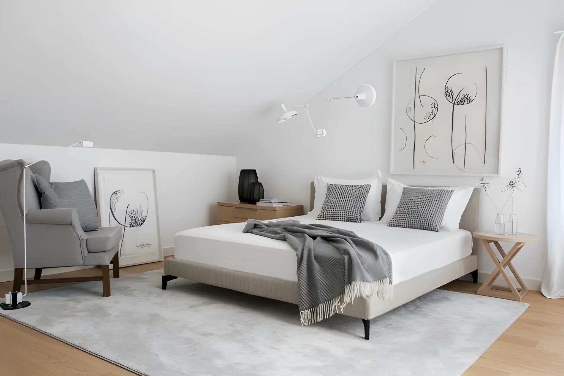 Kinkiet Arigato Double do czytania w łóżku