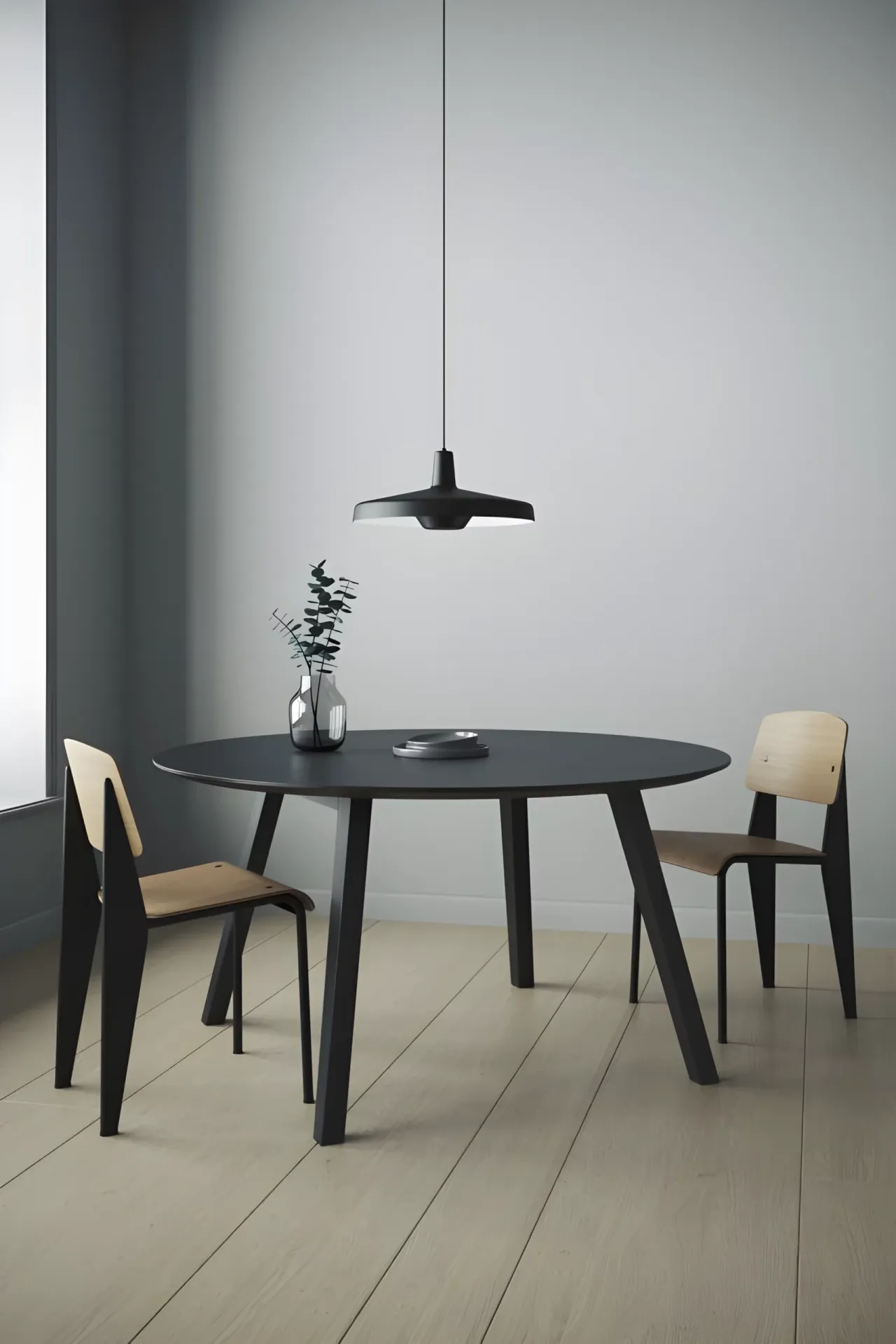 Lampa wisząca Arigato Large nad stół w jadalni