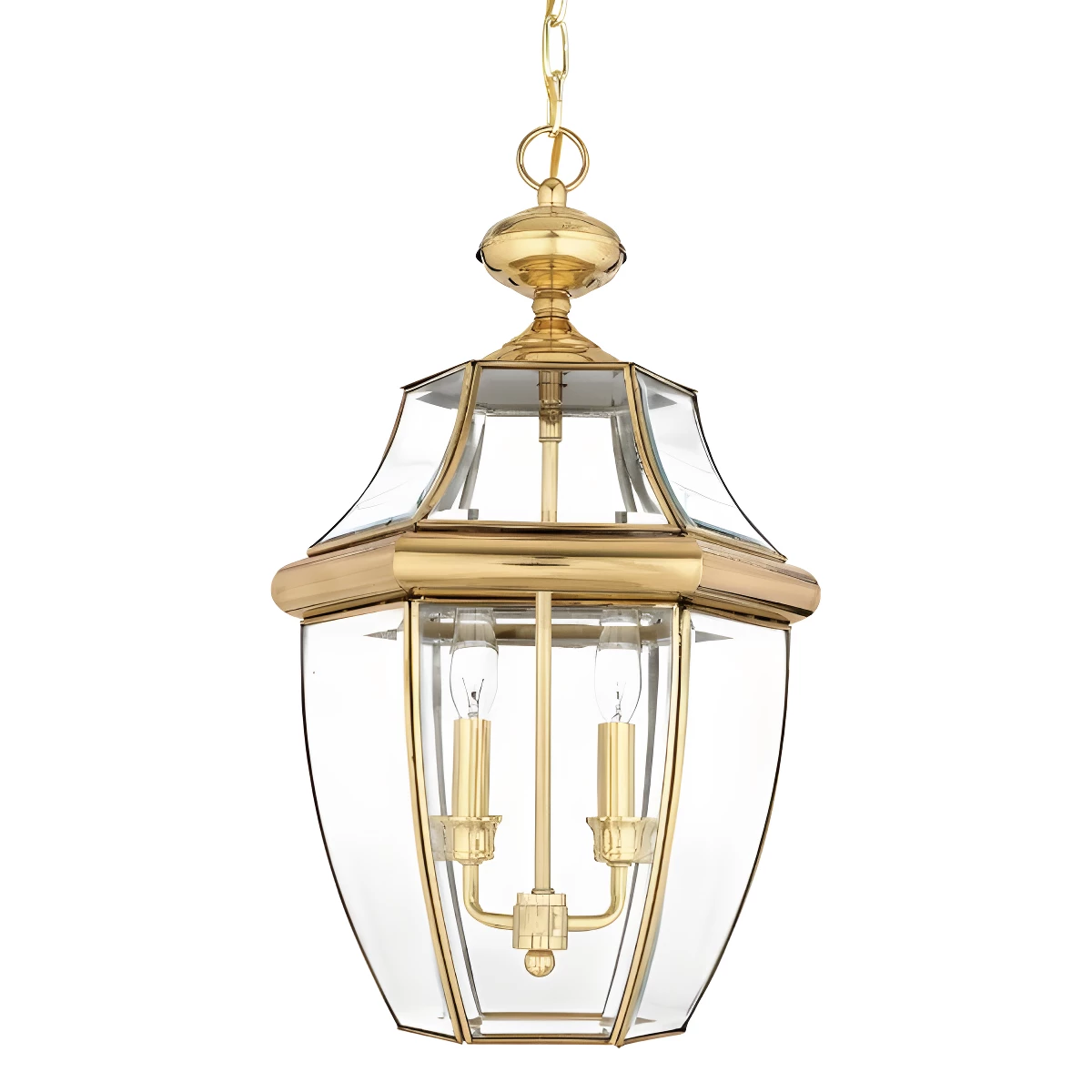 Ardant Decor Lampa wisząca Newbury - kolor transparentny, złoty - QZ/NEWBURY8/L