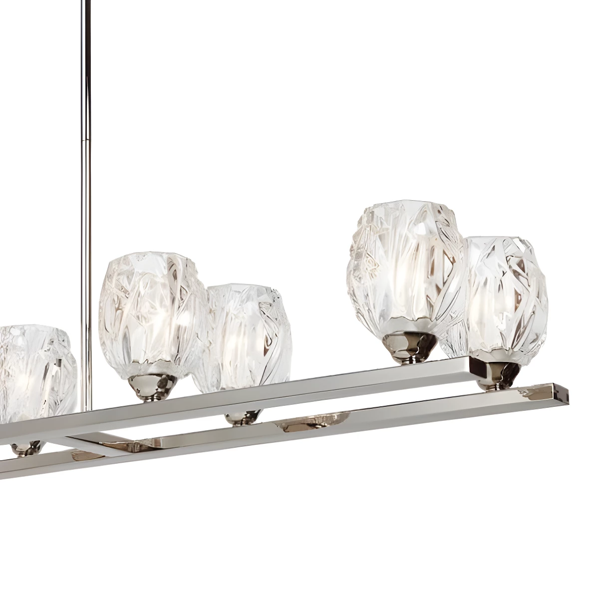 Żyrandol Rubin - kolor srebrny - FE/RUBIN/ISLE