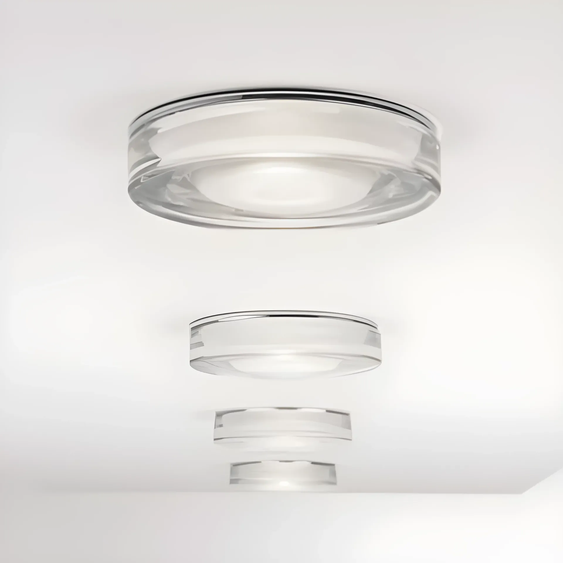 Astro Lampa sufitowa Vancouver - kolor srebrny, transparentny - 1229003