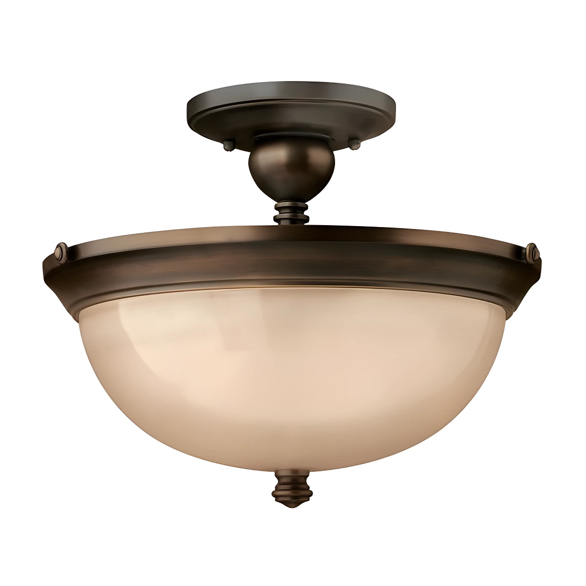 Lampa sufitowa Industrial - kolor beżowy, brązowy - HK/MAYFLOWER/SF