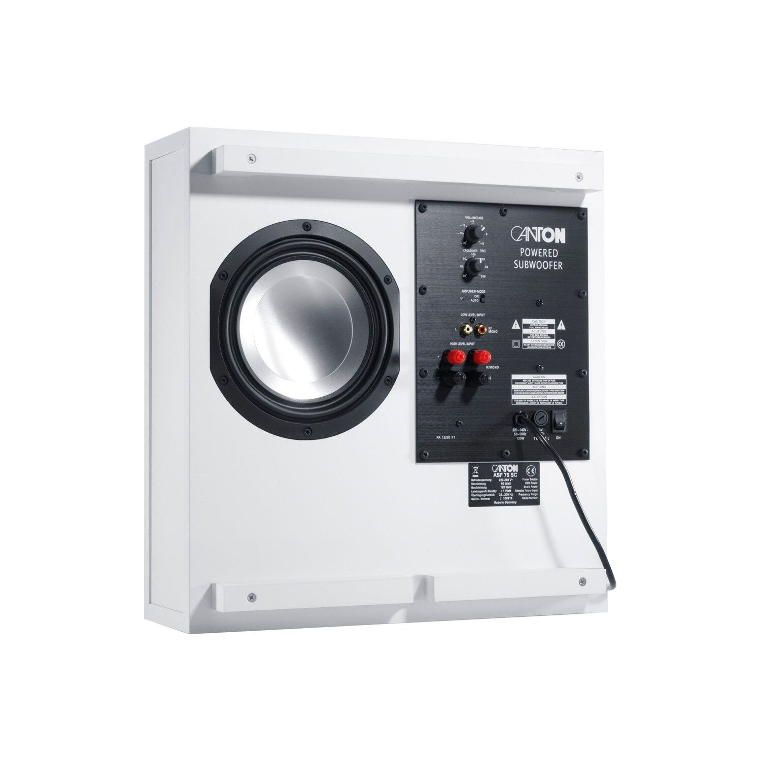 CANTON ASF 75 SC subwoofer aktywny (biały)