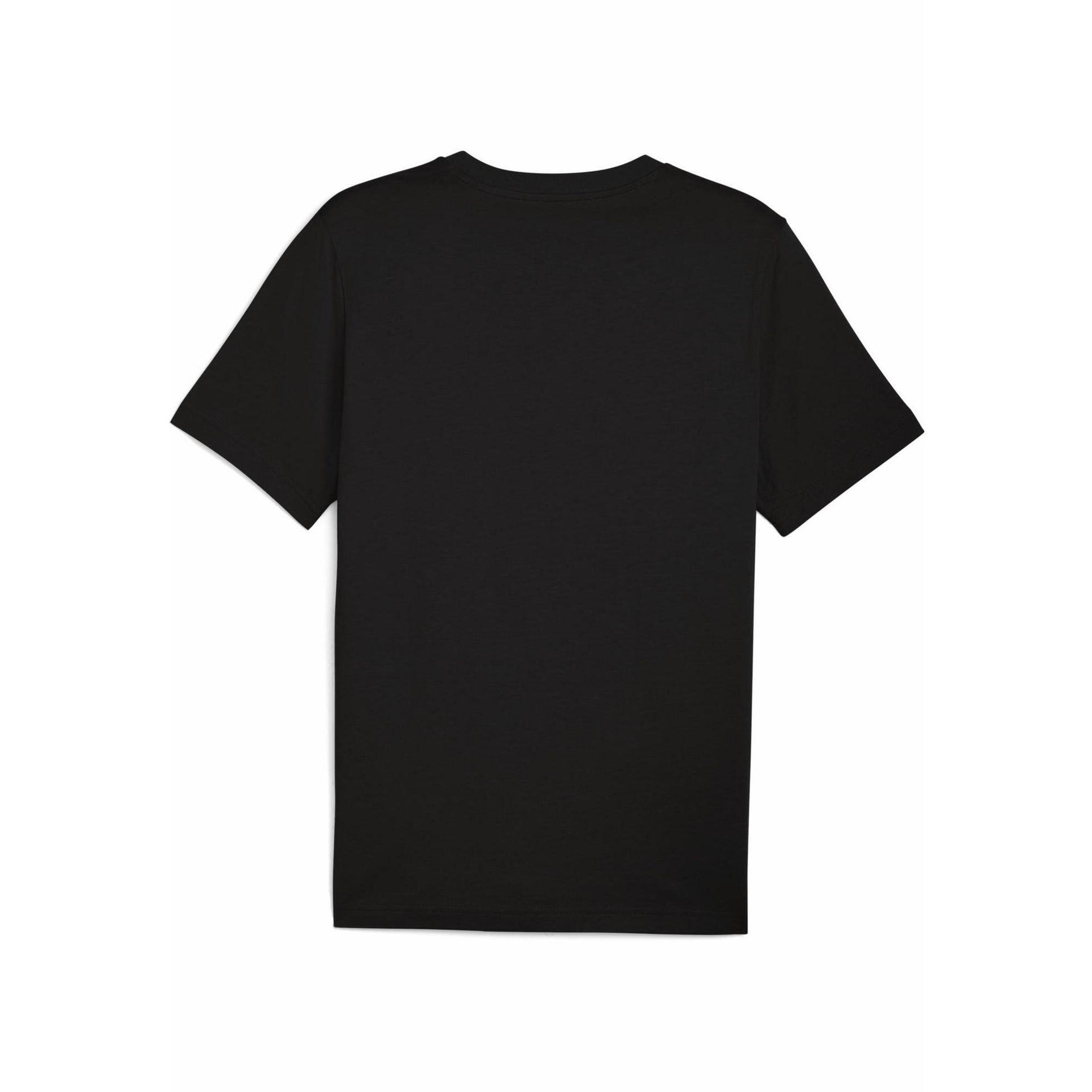 Męska koszulka z grafiką i logo No. 1 PUMA Black