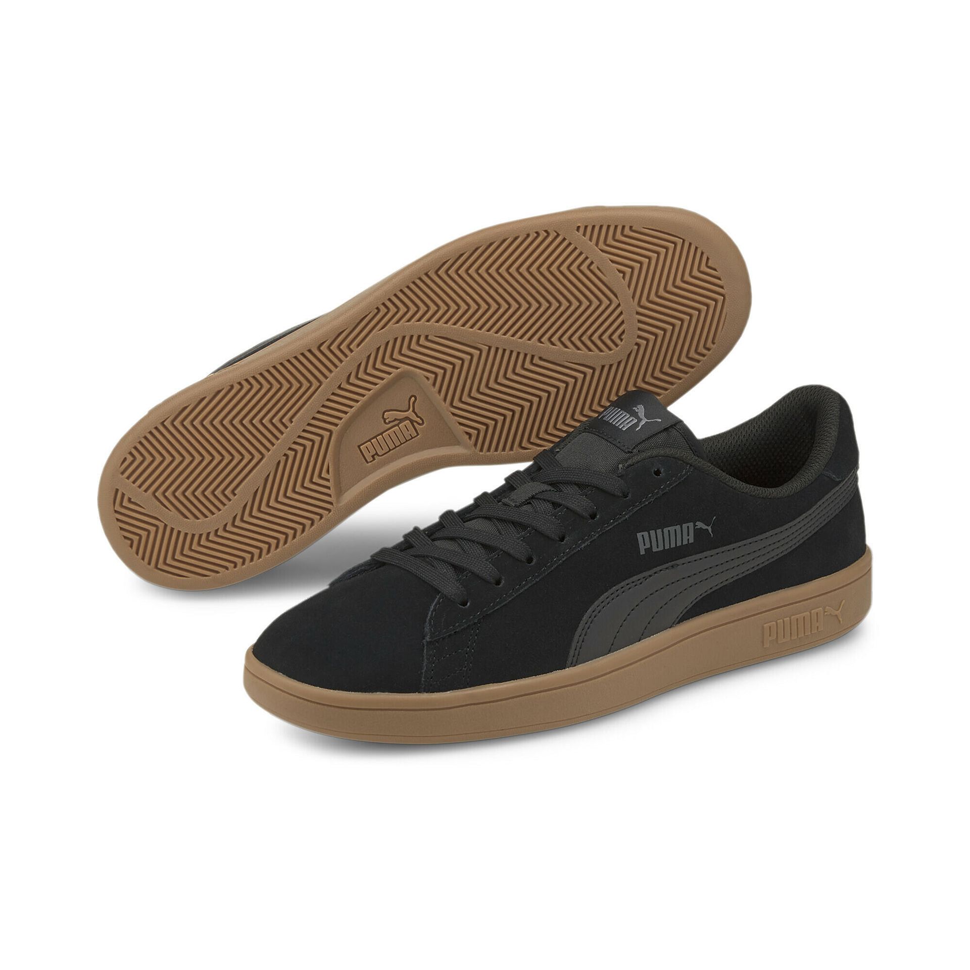 Puma Smash v2 Trampki Uniseks, Puma Black-puma