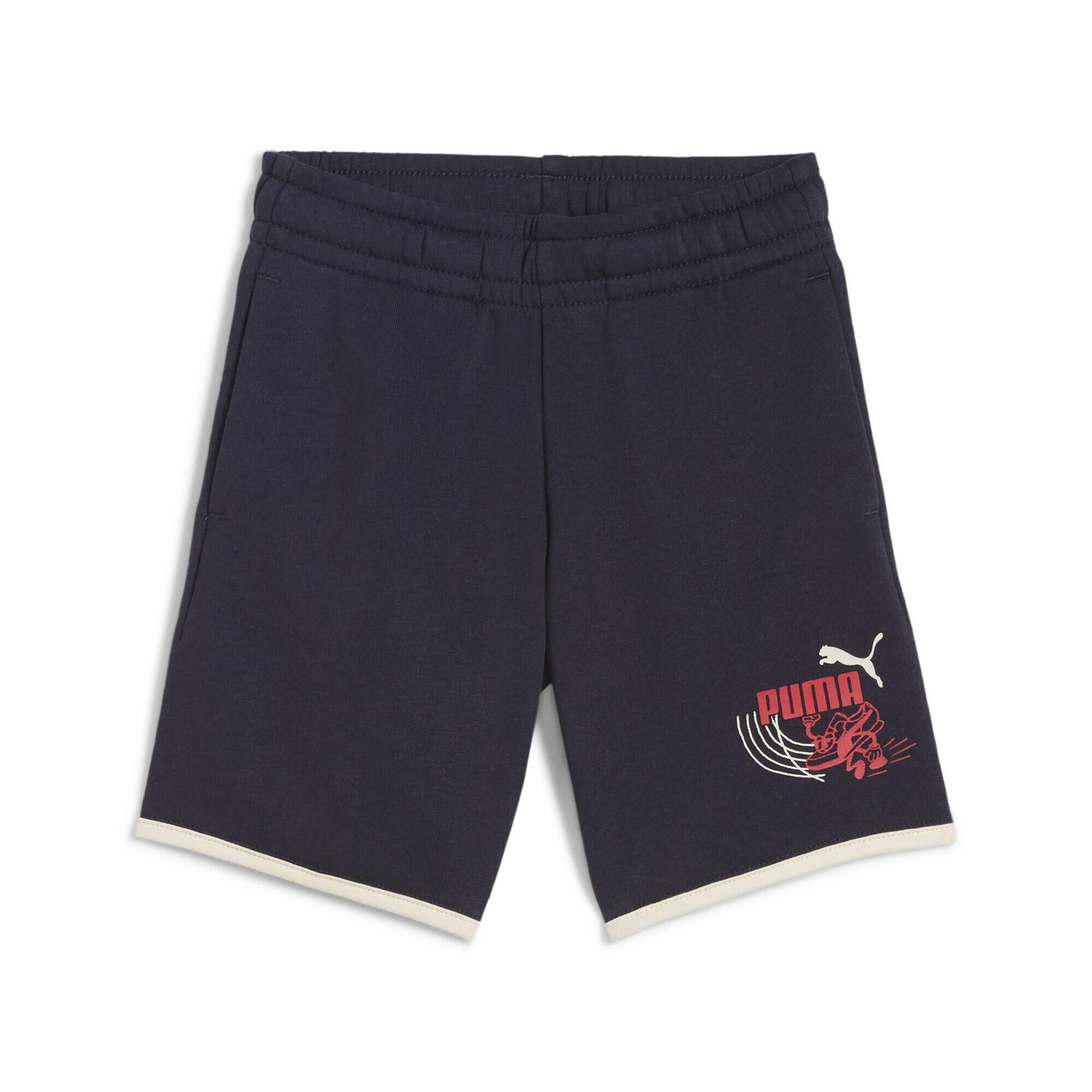 Dziecięce szorty Little Runners PUMA New Navy Blue