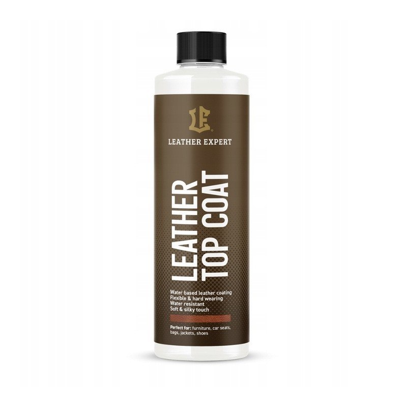 Lakier bezbarwny do skóry 500ml półmat LE-17-TCSM500