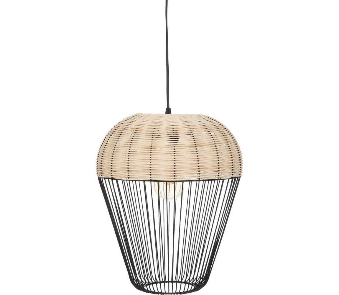 Atmosphera - Żyrandol na lince ANEA 1xE27/40W/230V rattan