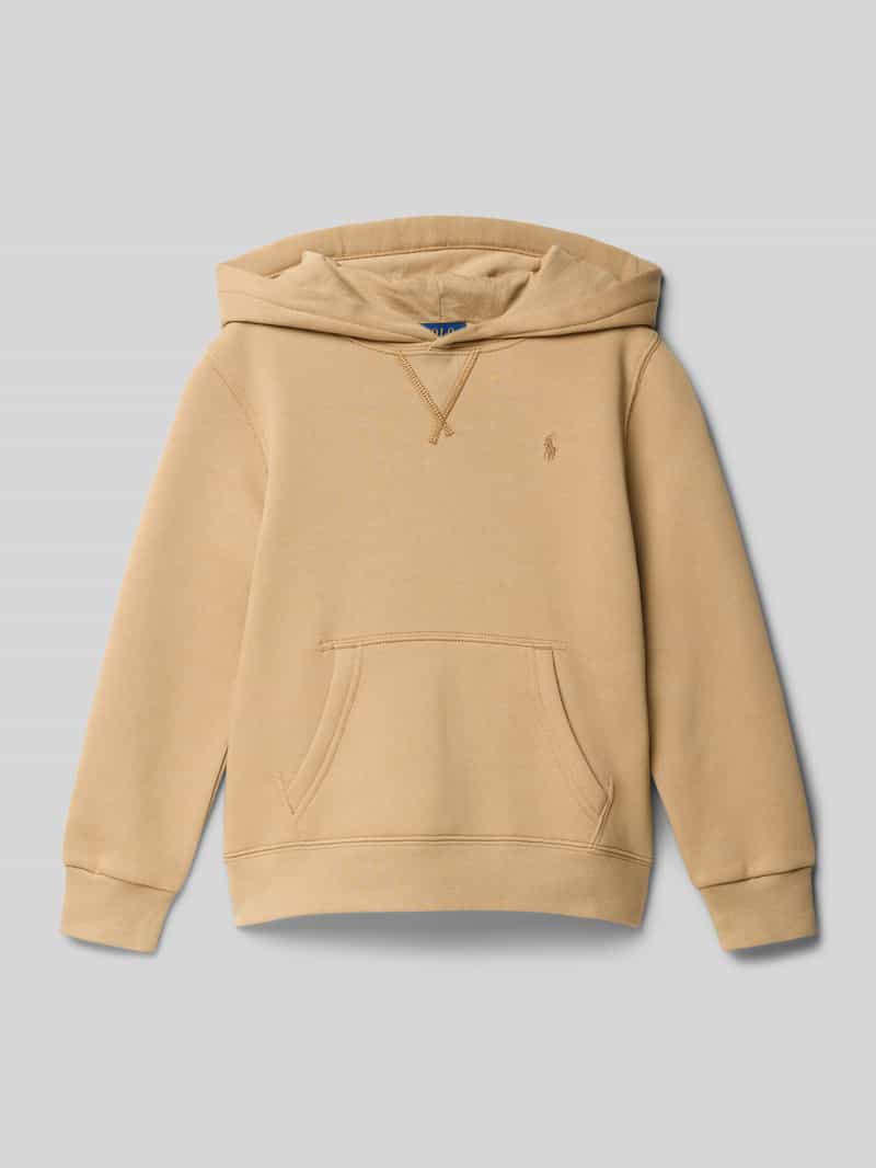 Bluza z kapturem i wyhaftowanym logo