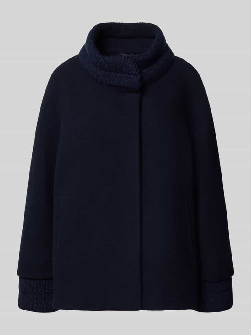 Kurtka wełniana ze stójką