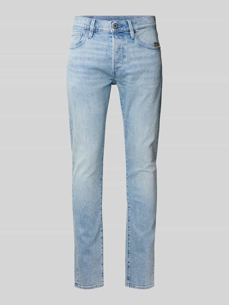 Jeansy o kroju slim fit z 5 kieszeniami