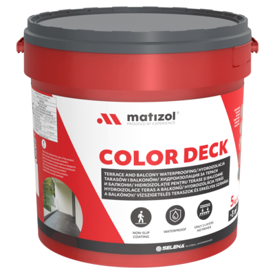 Hydroizolacja Tarasów i Balkonów Color Deck 5 kg szary MATIZOL