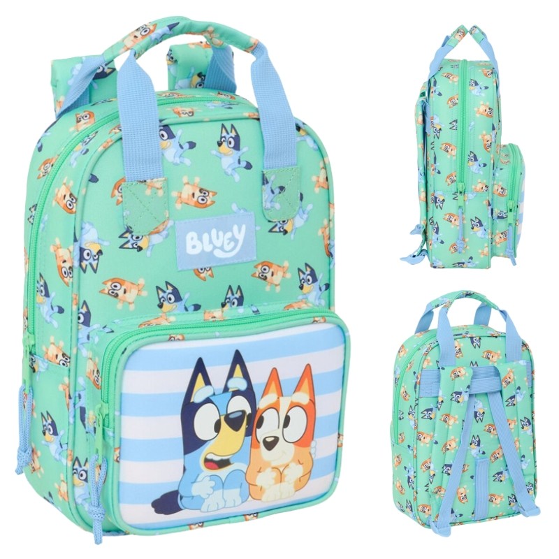 Safta Mały Plecak Przedszkolny Jednokomorowy Bluey 