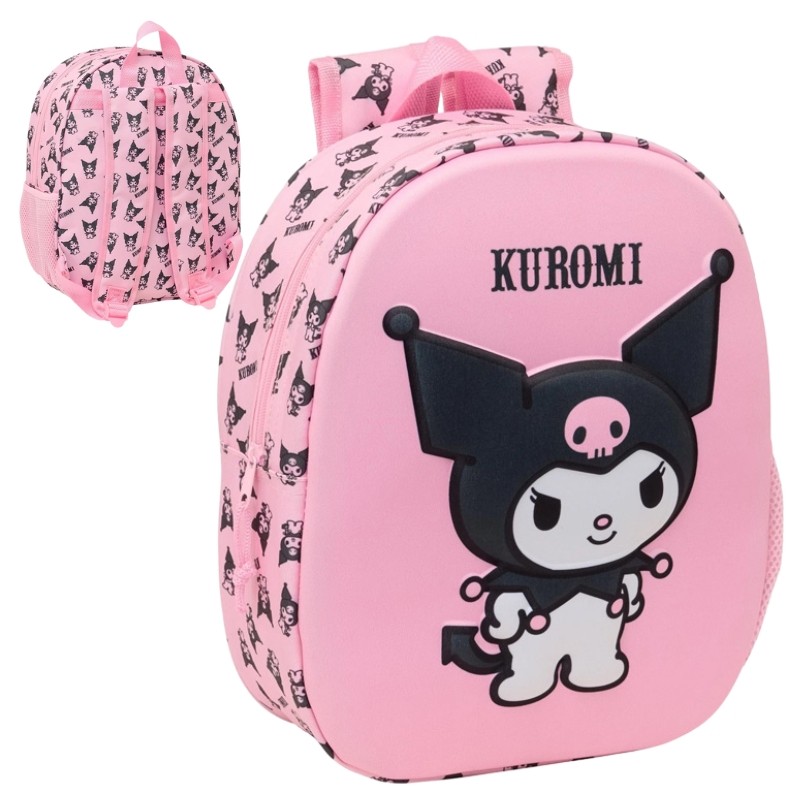 Safta Mały Plecak Przedszkolny Jednokomorowy Kuromi 3D