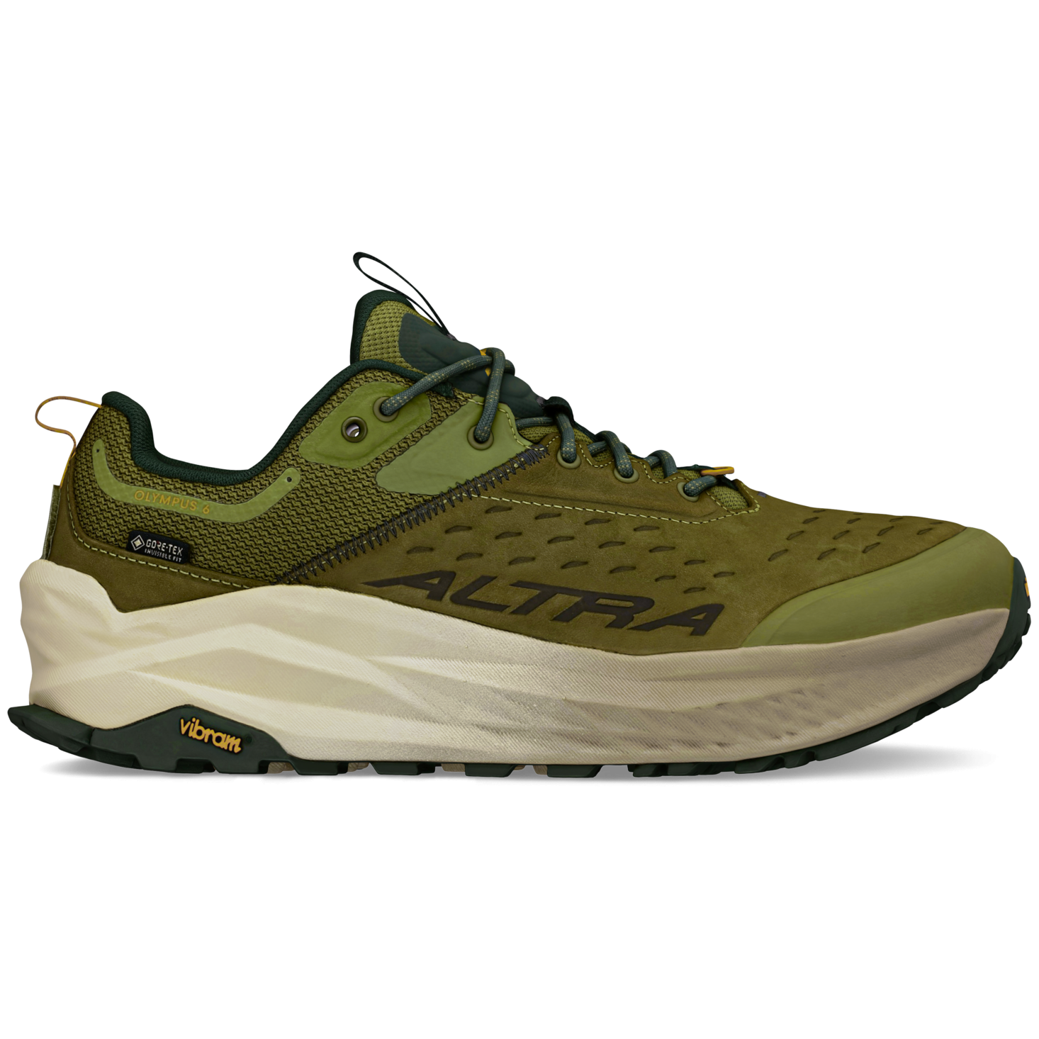 Męskie buty turystyczne Altra M Olympus 6 Hike Low Gtx Rozmiar butów (UE): 43 / Kolor: zielony/brązowy