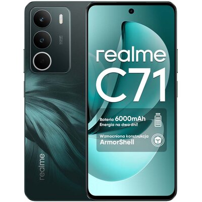 Realme C71 6/128GB Czarny