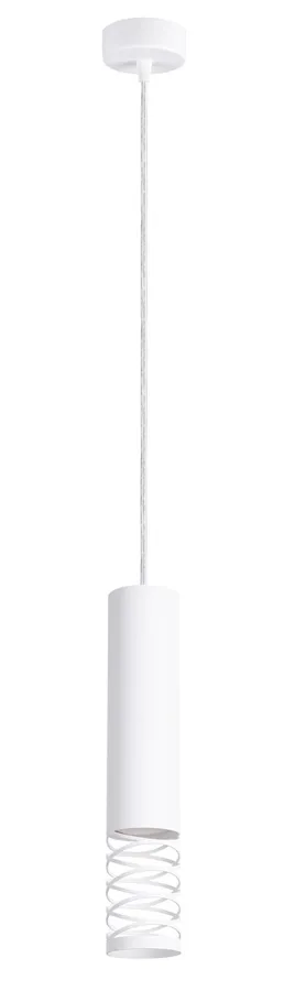 Biała nowoczesna wisząca tuba - J128-Floride