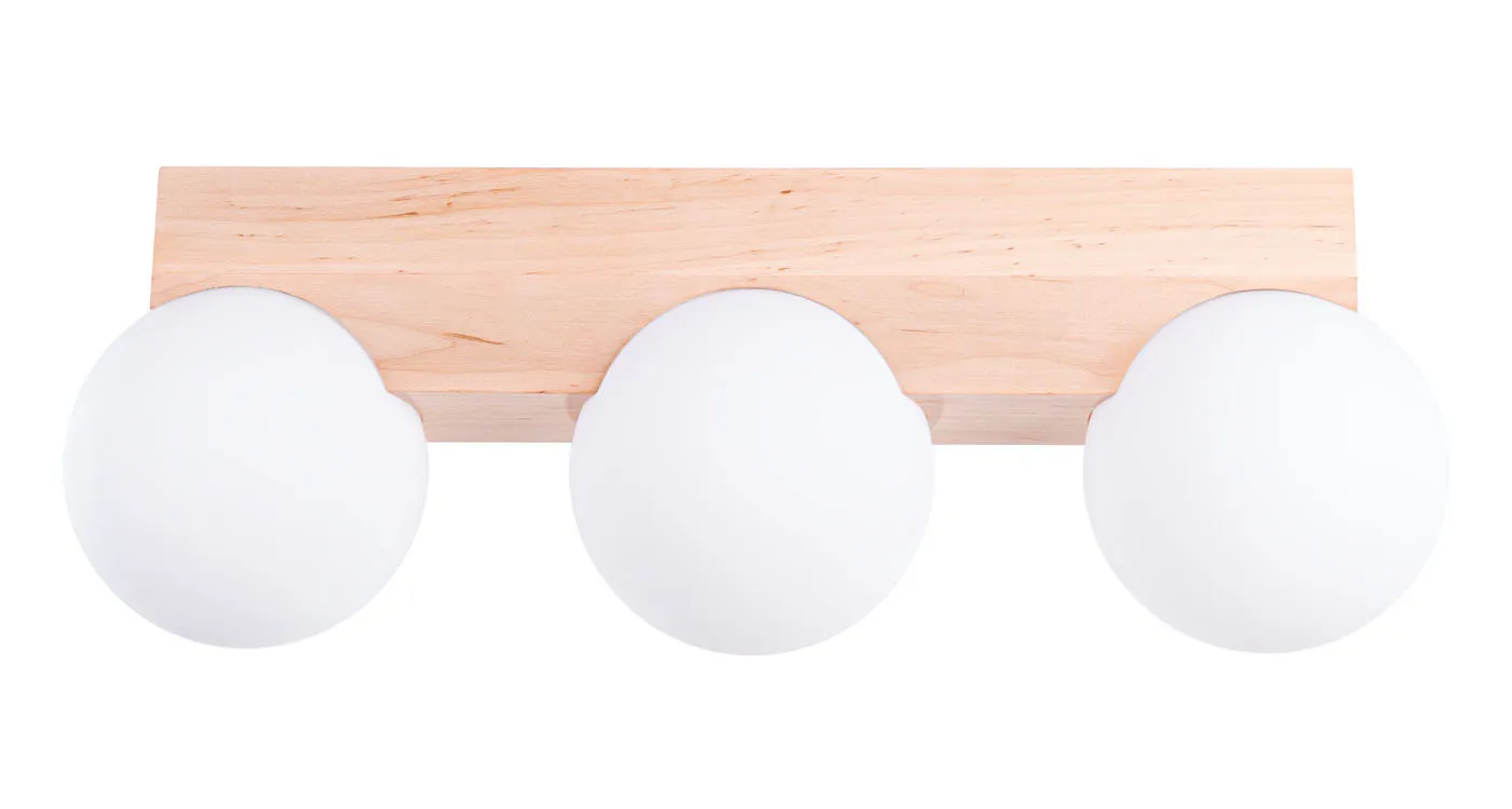 Potrójna lampa sufitowa loftowa M135 - Tewi