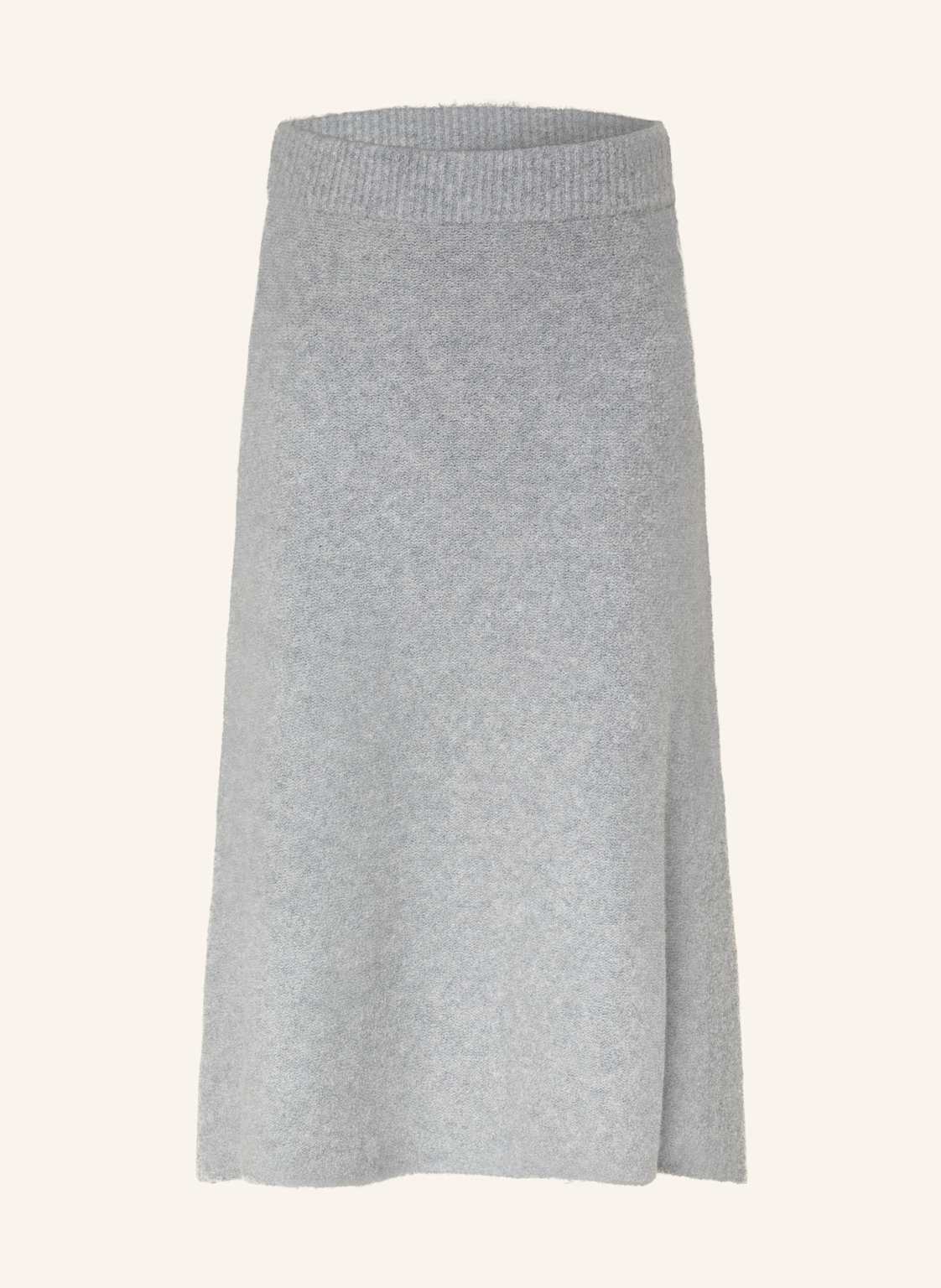 (The Mercer) N.Y. Spódnica Z Dzianiny Z Kaszmiru grau