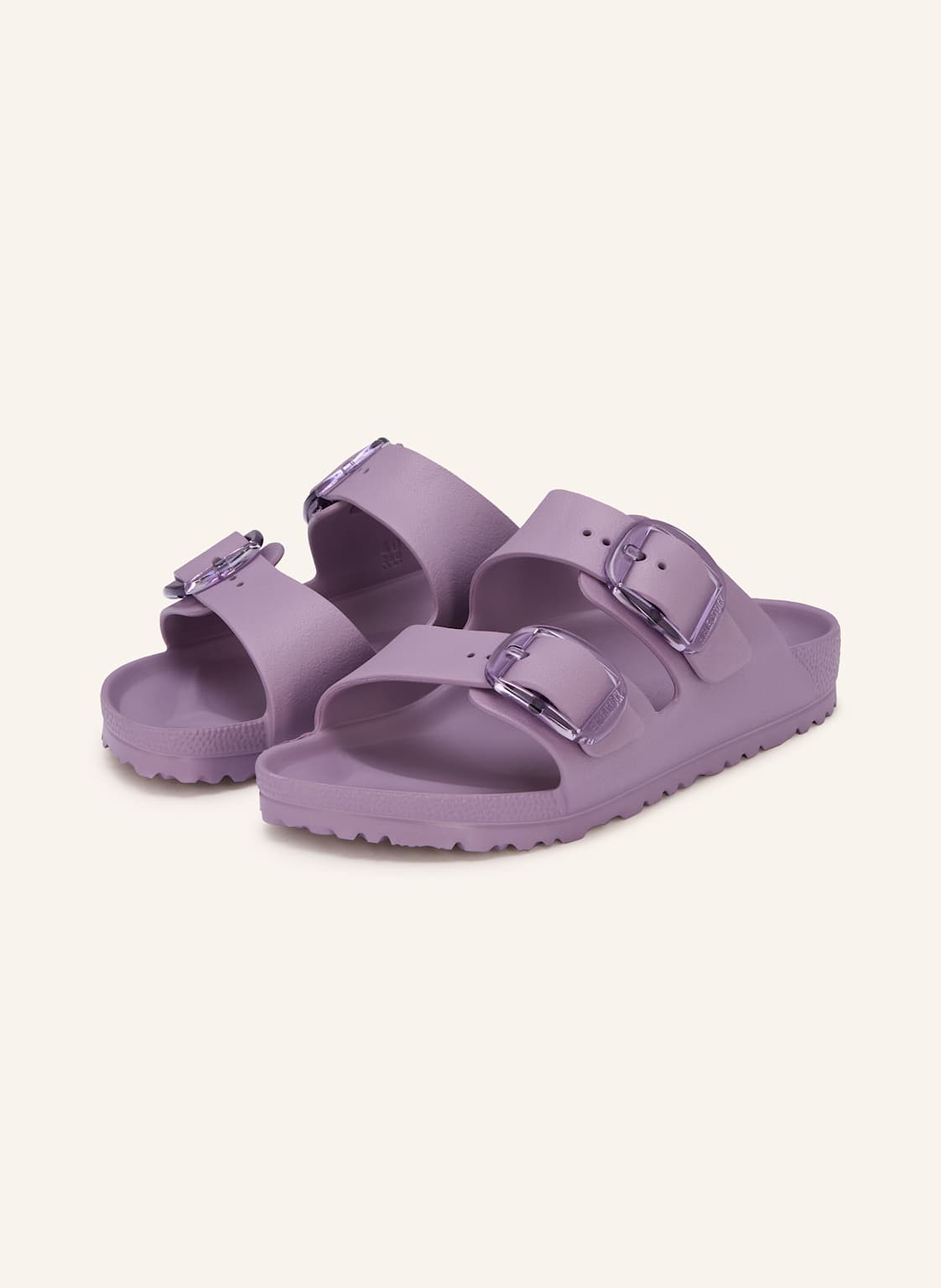 Birkenstock Klapki Arizona Stealth Buckle lila