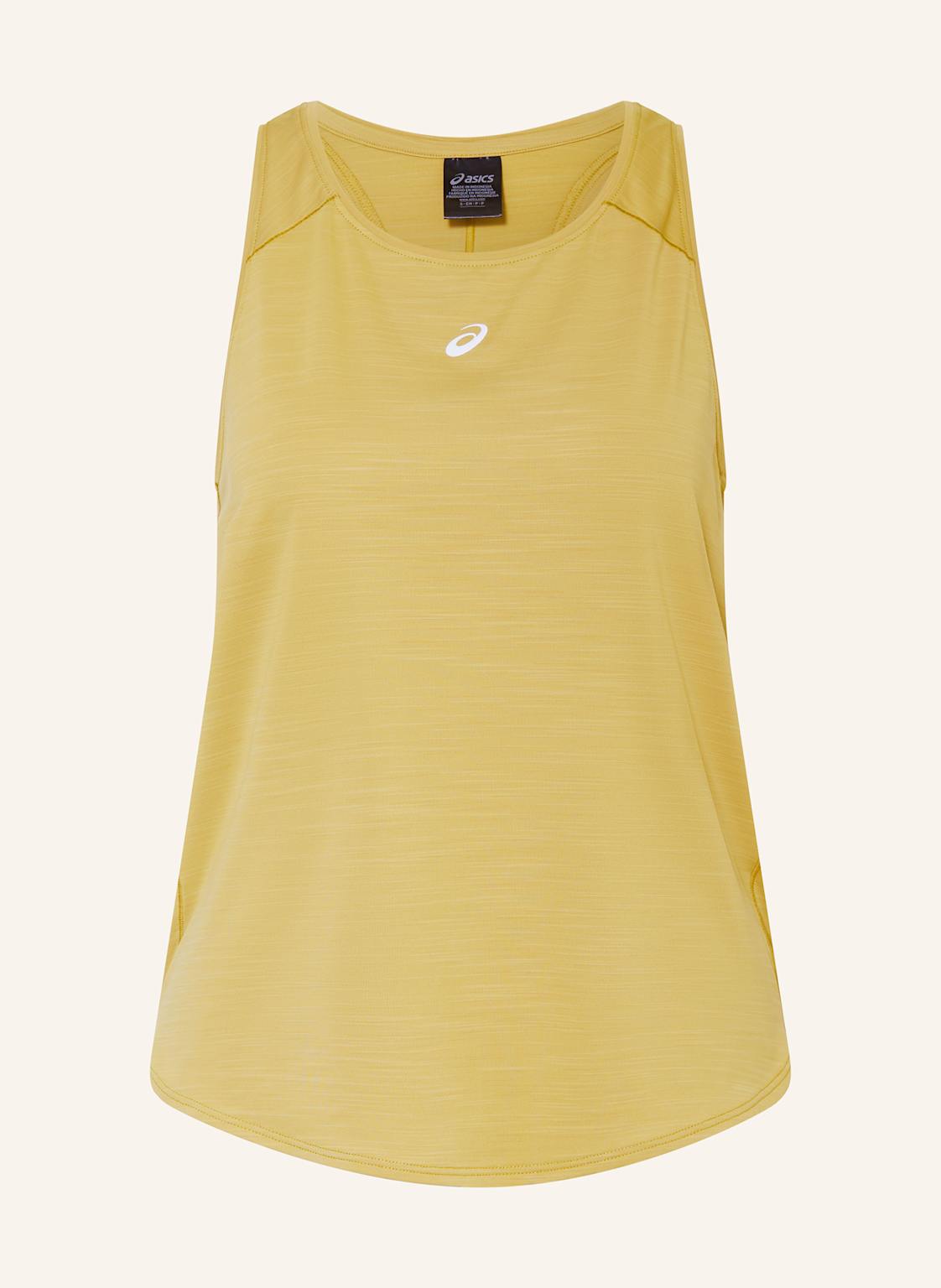 Asics Top Do Biegania Road gelb